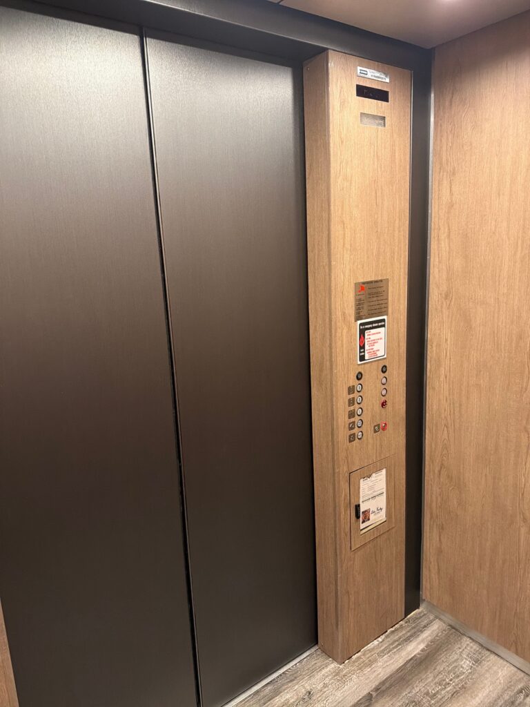 Custom Elevator Interior Refurbished